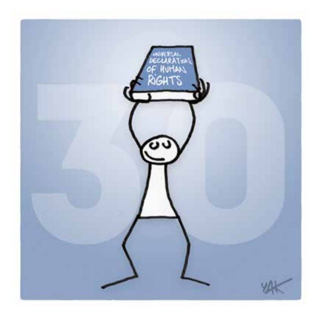 The Universal Declaration of Human Rights as seen by Elyx Slide 72