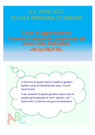 Presentazione c.a. viva la frutta