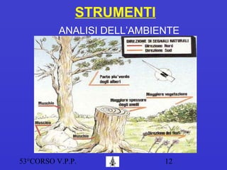 53°CORSO V.P.P. 12
STRUMENTI
ANALISI DELL’AMBIENTE
 