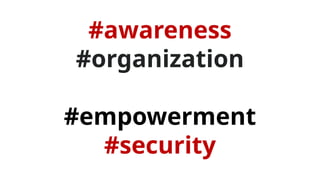 CORPORATE PRESENTATION 2015 WWW.COMMITSOFTWARE.IT
#awareness
#organization
#empowerment
#security
 