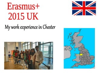 Elisa's Erasmus experience in Chester