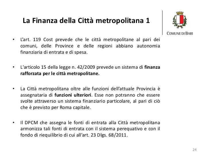Differenza Tra Comune E Città Metropolitana