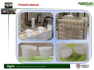 Prodotti ottenuti
 