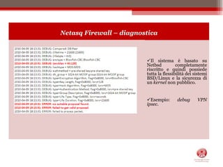 Con la stessa logica è possibile segmentare la rete qualora, al suo interno, vi siano moltepli-ci realtà considerate inaffidabili (sale ospiti, postazioni consulenti esterni, ecc.).