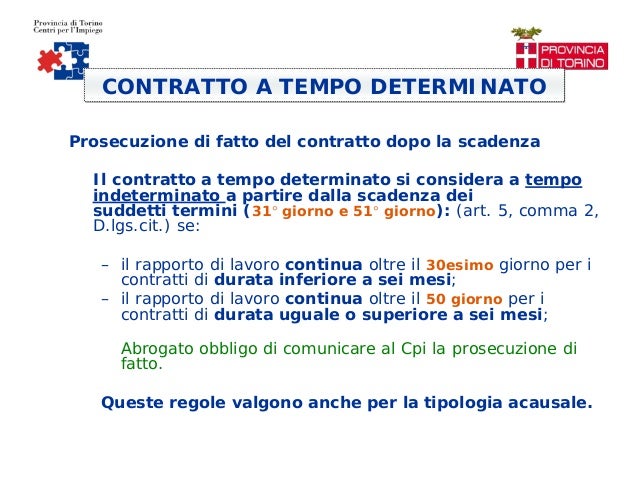Presentazione contratti