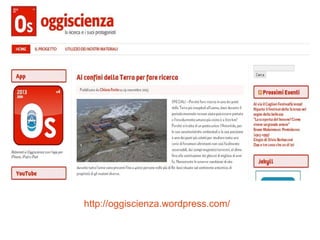 http://oggiscienza.wordpress.com/

 