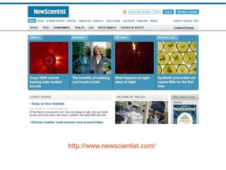 http://www.newscientist.com/

 