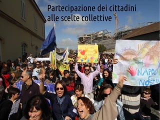 Partecipazione dei cittadini
alle scelte collettive

 