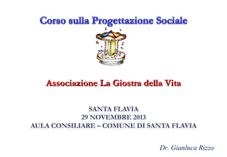 Associazione La Giostra della Vita
PSR SICILIA 2007/2013
MISURA 331
Formazione ed Informazione

Dr. Gianluca Rizzo

 