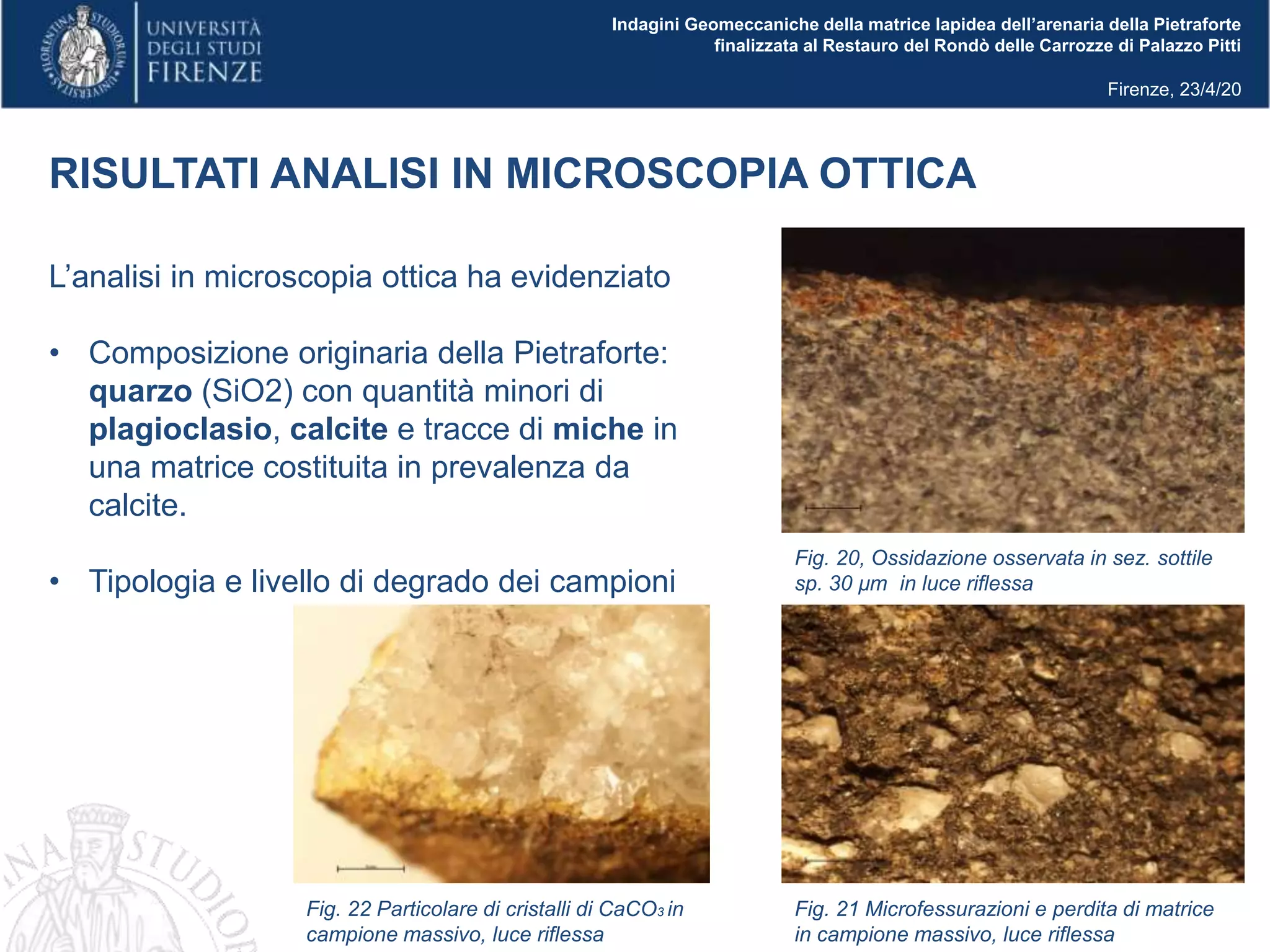 Tesi di laurea triennale Cristiano Delfino | PPT