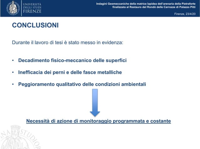 Tesi di laurea triennale Cristiano Delfino | PPT
