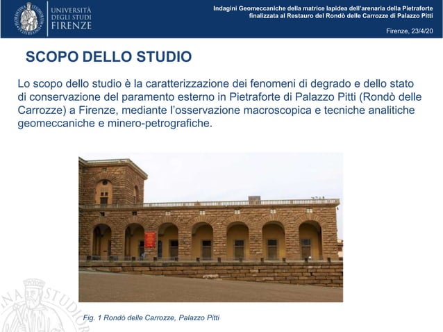 Tesi di laurea triennale Cristiano Delfino | PPT