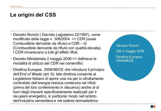 Combustibile solido secondario (CSS)
