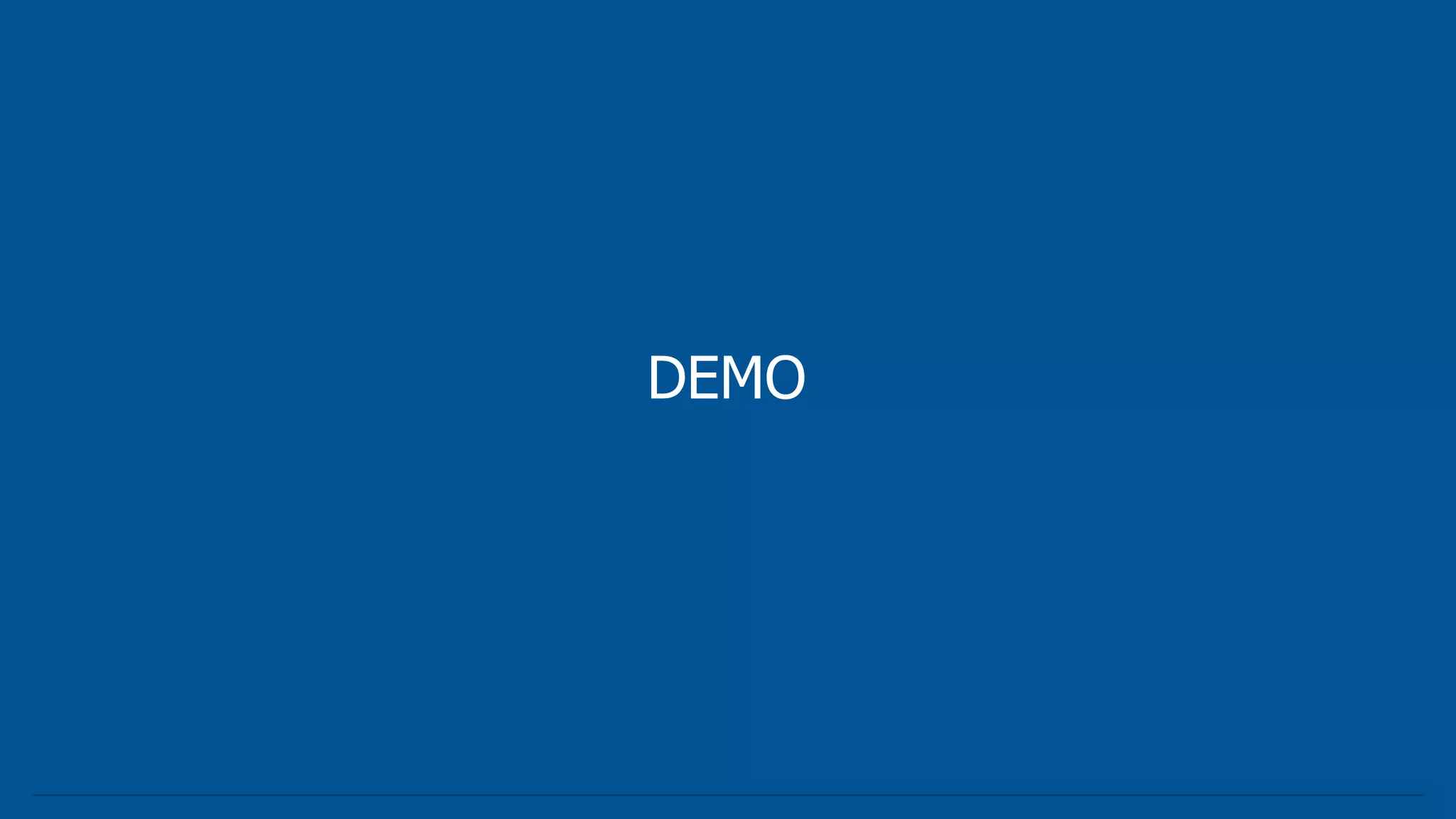 DEMO
 