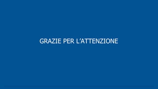 GRAZIE PER L’ATTENZIONE
 