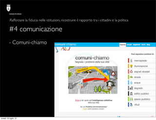 comune di trieste




          Rafforzare la ﬁducia nelle istituzioni, ricostruire il rapporto tra i cittadini e la polit...
