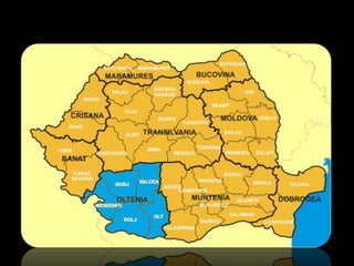 OLTÉNIE RÉGION
• Olténie est une région historique dans le sud-
ouest de la Roumanie bordée à l'est par la
rivière Olt, au sud et à l'ouest du Danube et
au nord des Carpates.
 