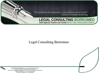 Legal Consulting Borromeo
 