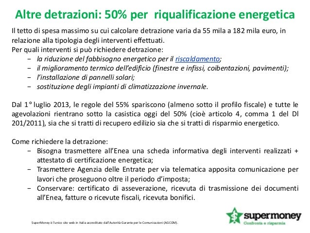 Detrazioni su mutui e lavori in casa Attestazione interessi passivi mutuo