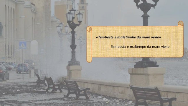 Presentazione Detti Baresi