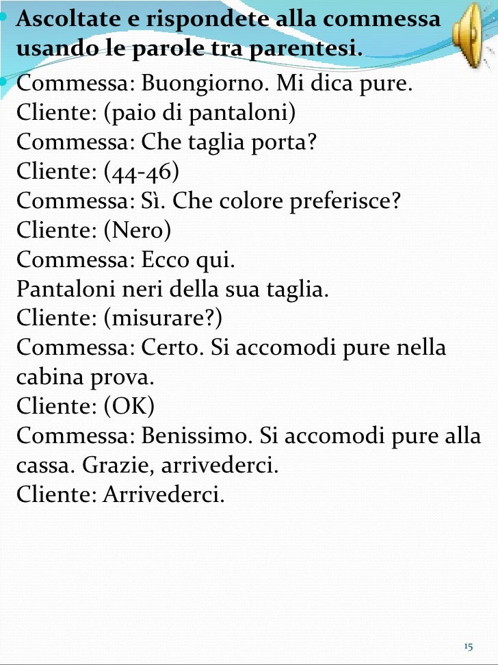Presentazione Dialoghi Audioesercizi