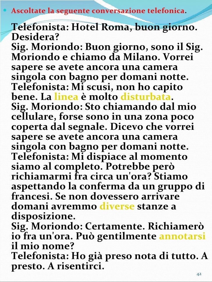 Dialogo Tra Cameriere E Cliente In Francese