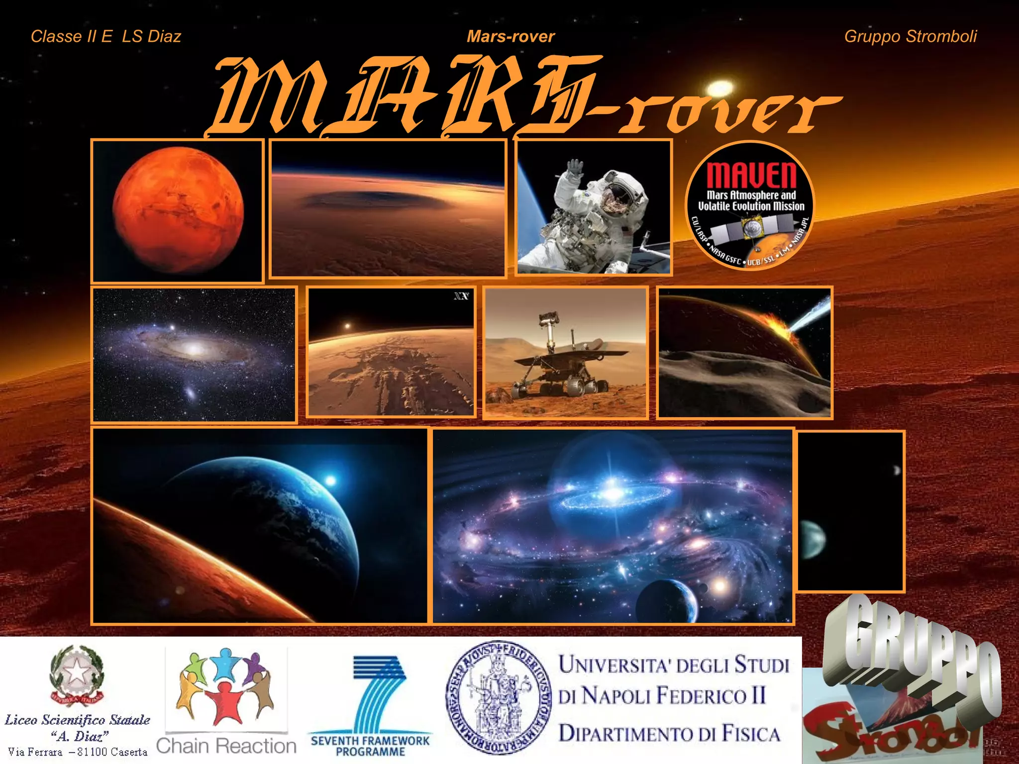 Classe II E LS Diaz Mars-rover Gruppo Stromboli
MARS-rover
 