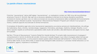 Le parole chiave: neuroscienze
http://www.neuroscienzedipendenze.it
Il termine "neuroscienze" deriva dall'inglese "neurosc...
