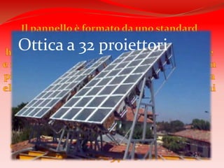 Ottica a 32 proiettori
 