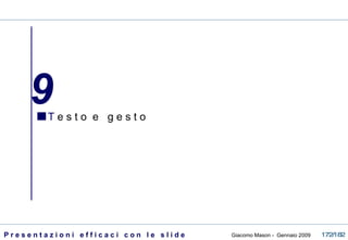 T  e s t o  e  g e s t o 9 