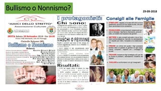 Bullismo o Nonnismo? 29-09-2018
 