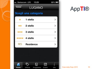 AppTI®
Case study Expo 2015 30
 