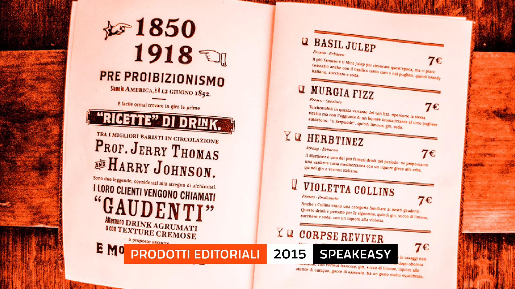 prodotti editoriali 2015 speakeasy
 