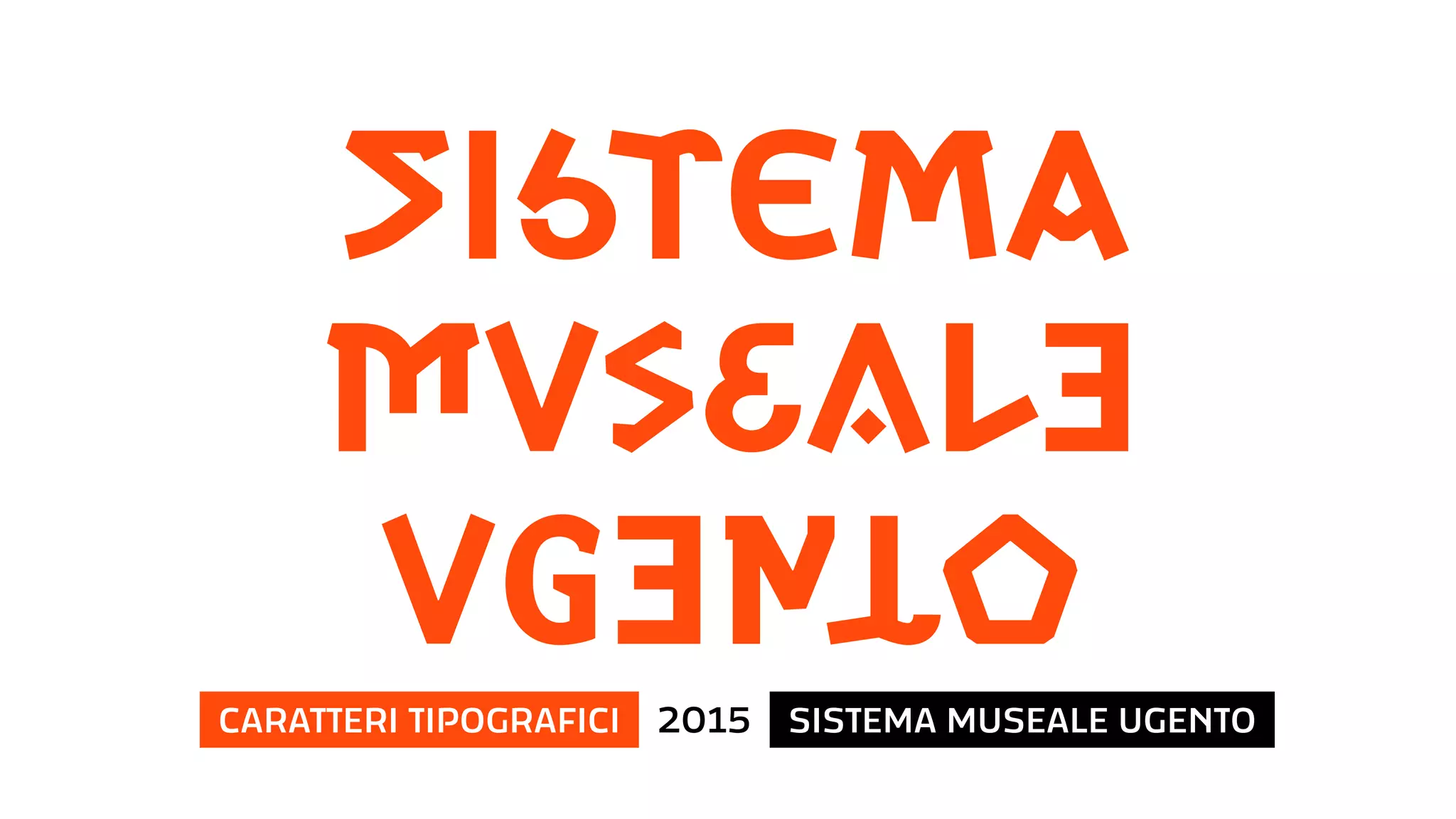 caratteri tipografici 2015 sistema museale ugento
 