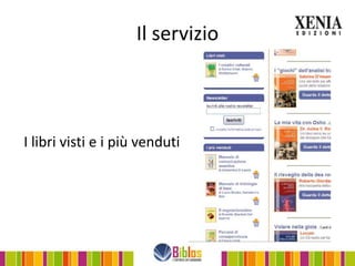Il servizio



I libri visti e i più venduti
 