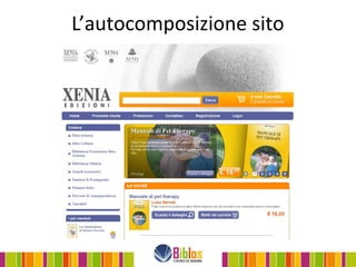 L’autocomposizione sito
 