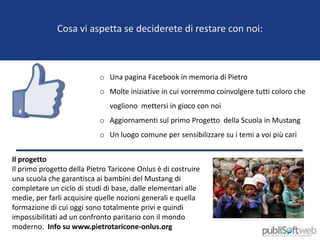 Presentazione gestione pagina non ufficiale pietro taricone su facebook    publisoftweb maggio 2013