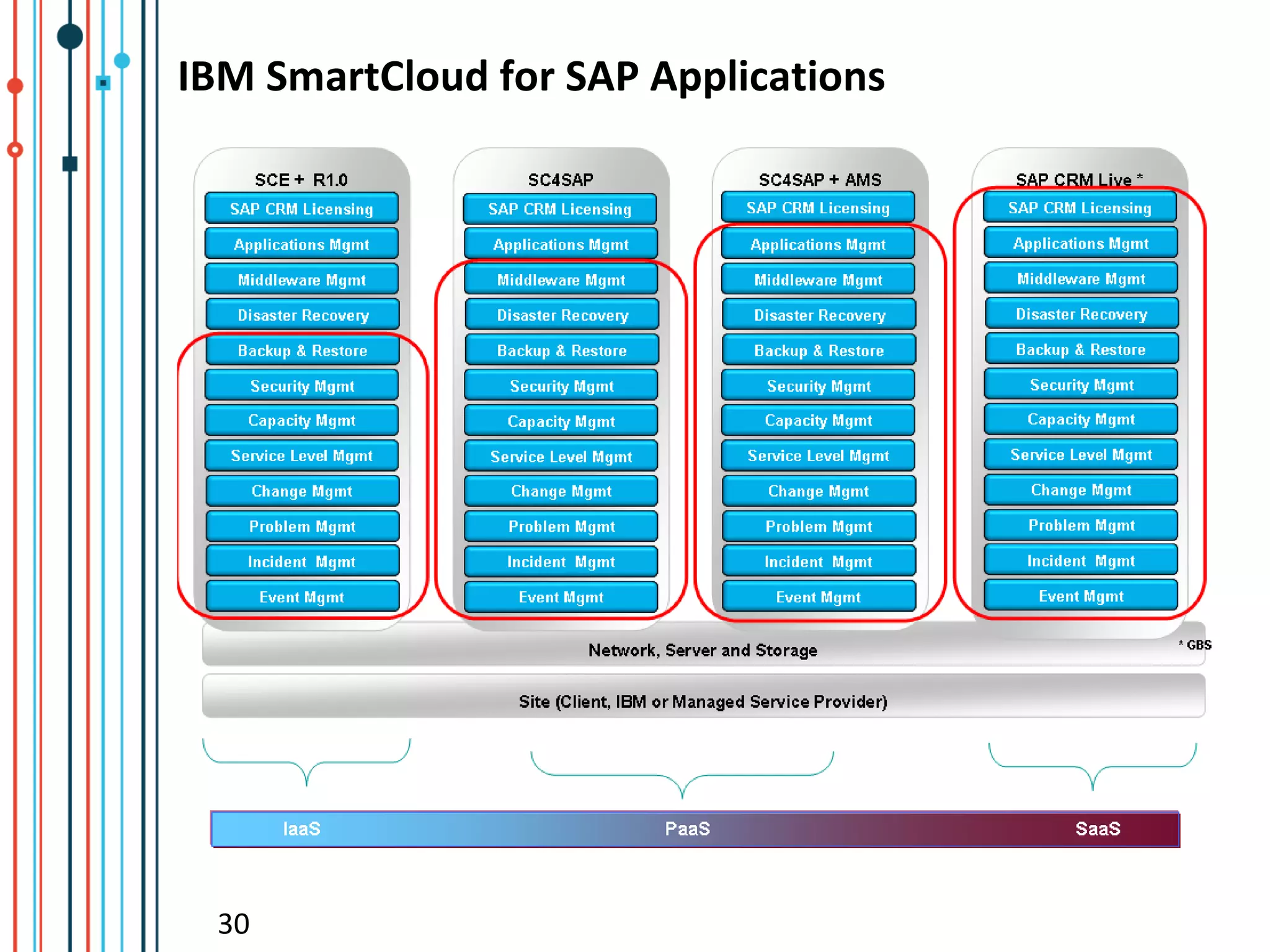 IBM SmartCloud for SAP Applications




 30
 