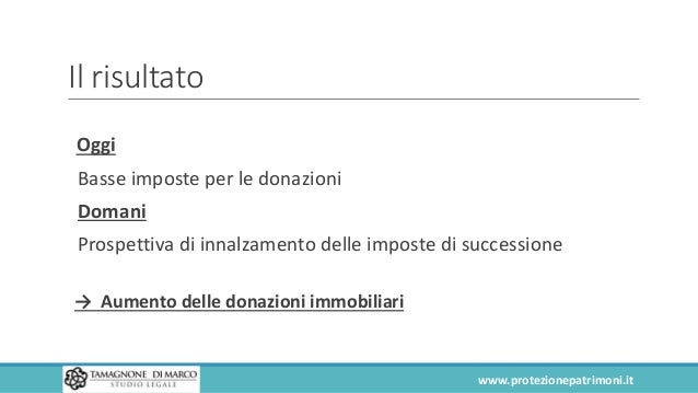 Immobili e donazioni patrimonia summit Donazione con riserva di usufrutto