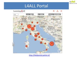 http://l4allportal.polimi.it/
L4ALL Portal
 