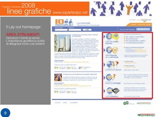 Io Partecipo: le linee grafiche del portale