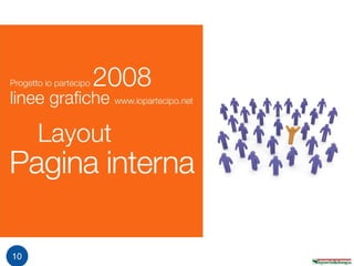 Io Partecipo: le linee grafiche del portale