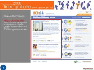 Io Partecipo: le linee grafiche del portale