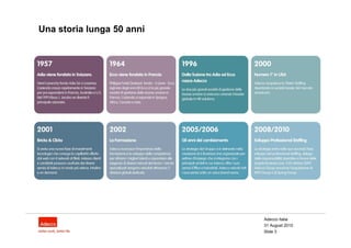 Una storia lunga 50 anni




                           Adecco Italia
                           31 August 2010
                           Slide 3
 