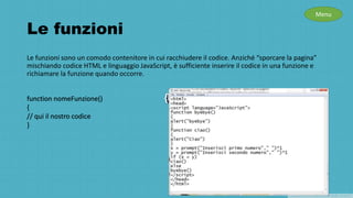 Presentazione JavaScript | PPT
