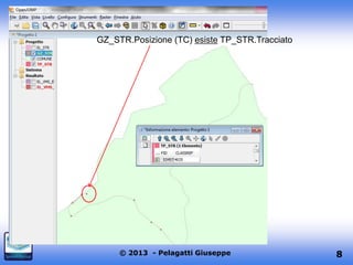 GZ_STR.Posizione (TC) esiste TP_STR.Tracciato

© 2013 - Pelagatti Giuseppe

8

 