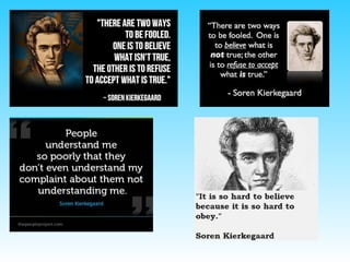 Presentazione Soren Kierkegaard