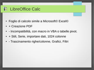 Presentazione di LibreOffice al Linux Day 26 ottobre 2013