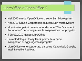 Presentazione di LibreOffice al Linux Day 26 ottobre 2013