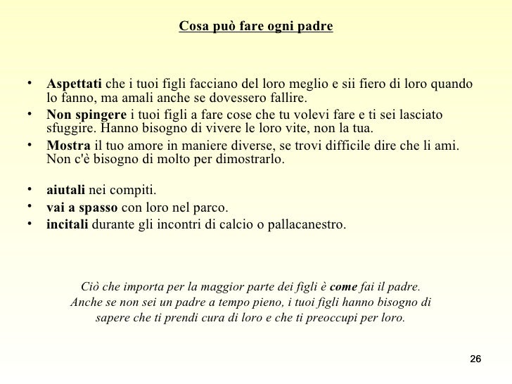 Presentazione Linee Guida Per I Genitori